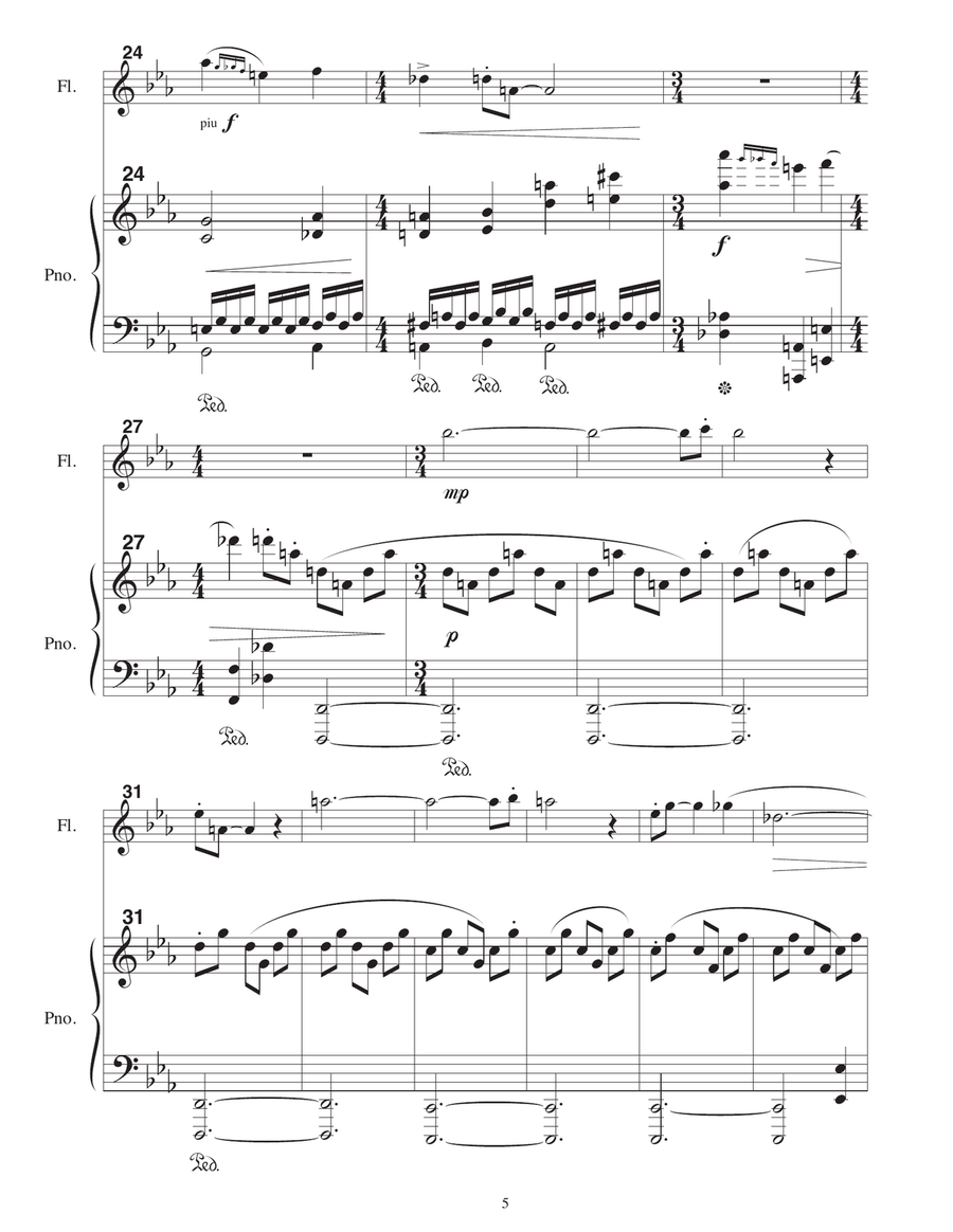 within the still moment Flute Solo scores gallery preview page 5