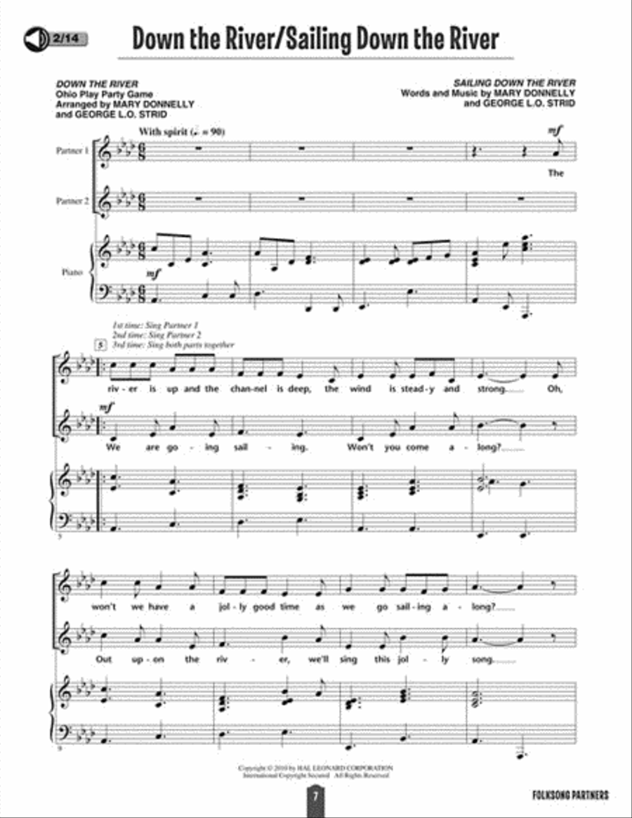 Folksong Partners Folksong Partners Choir scores gallery preview page 6