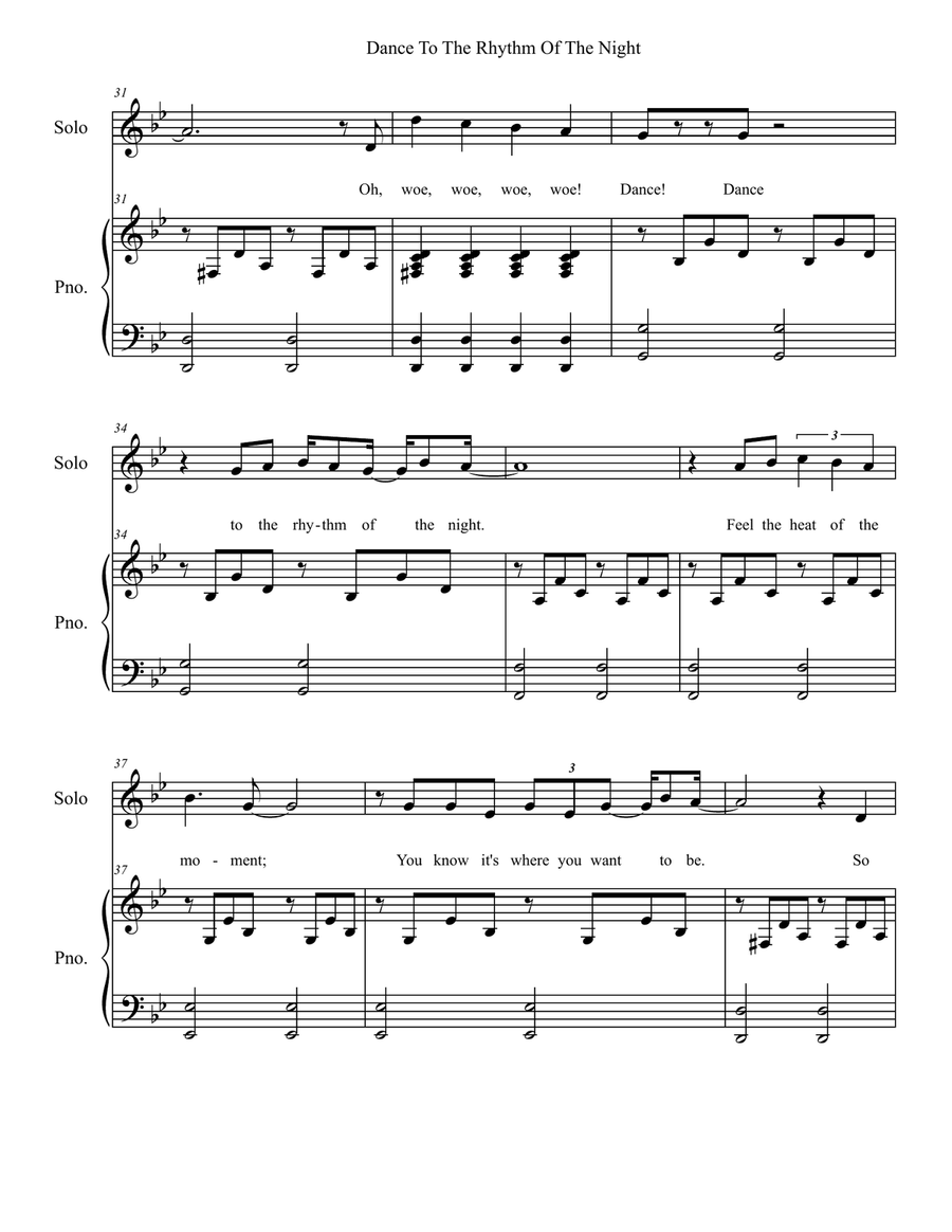 Princess Aleia (Sleeping Beauty): the musical (Piano/Vocal Score) Choir scores gallery preview page 6