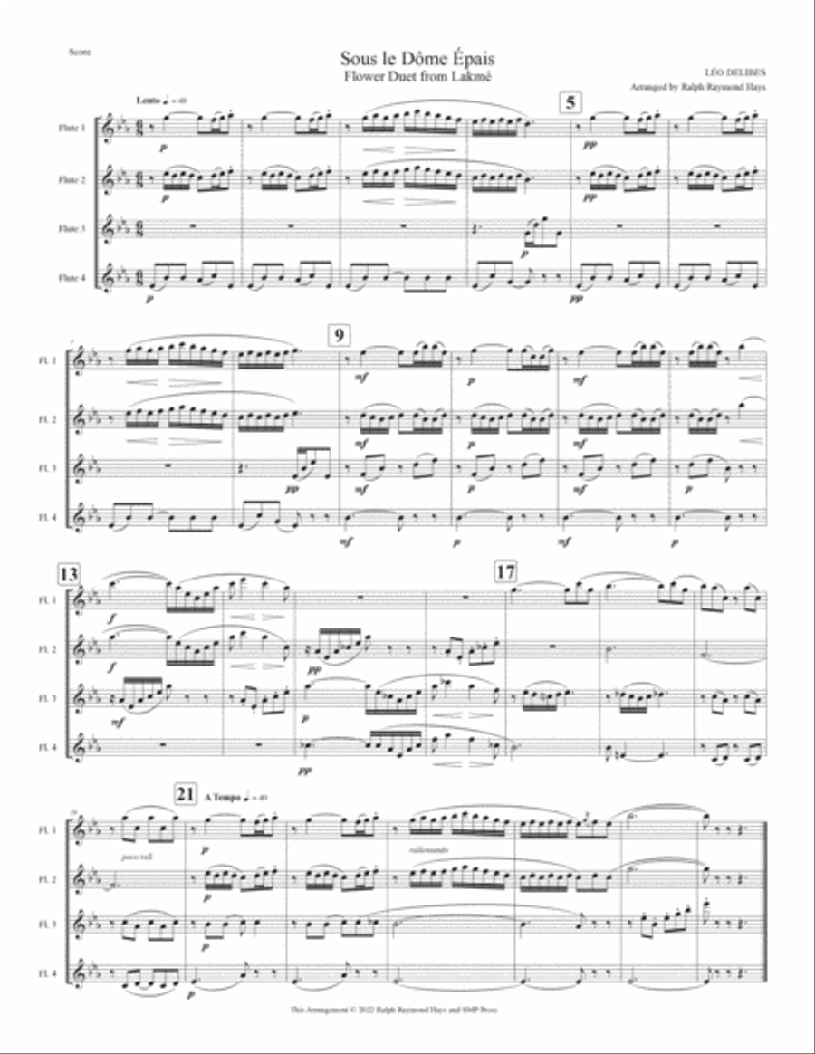 Flower Duet from 