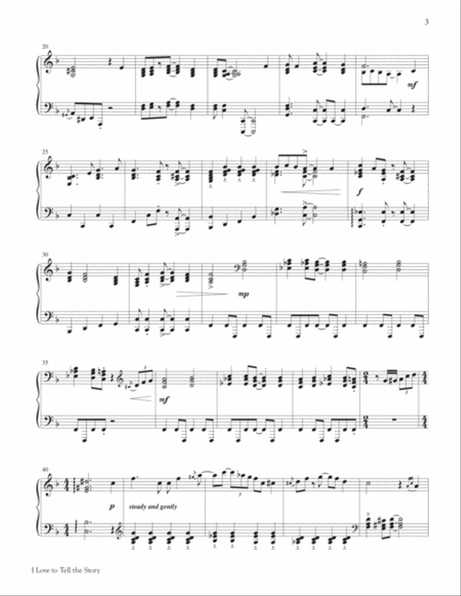 Gospel Greats Gospel Greats Piano Solo scores gallery preview page 3