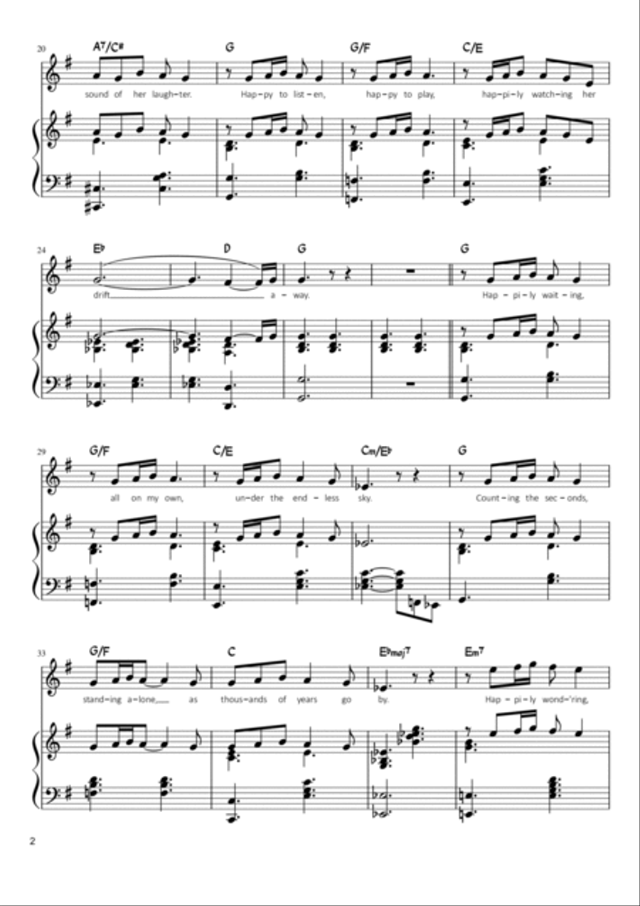Drift Away Voice scores gallery preview page 2