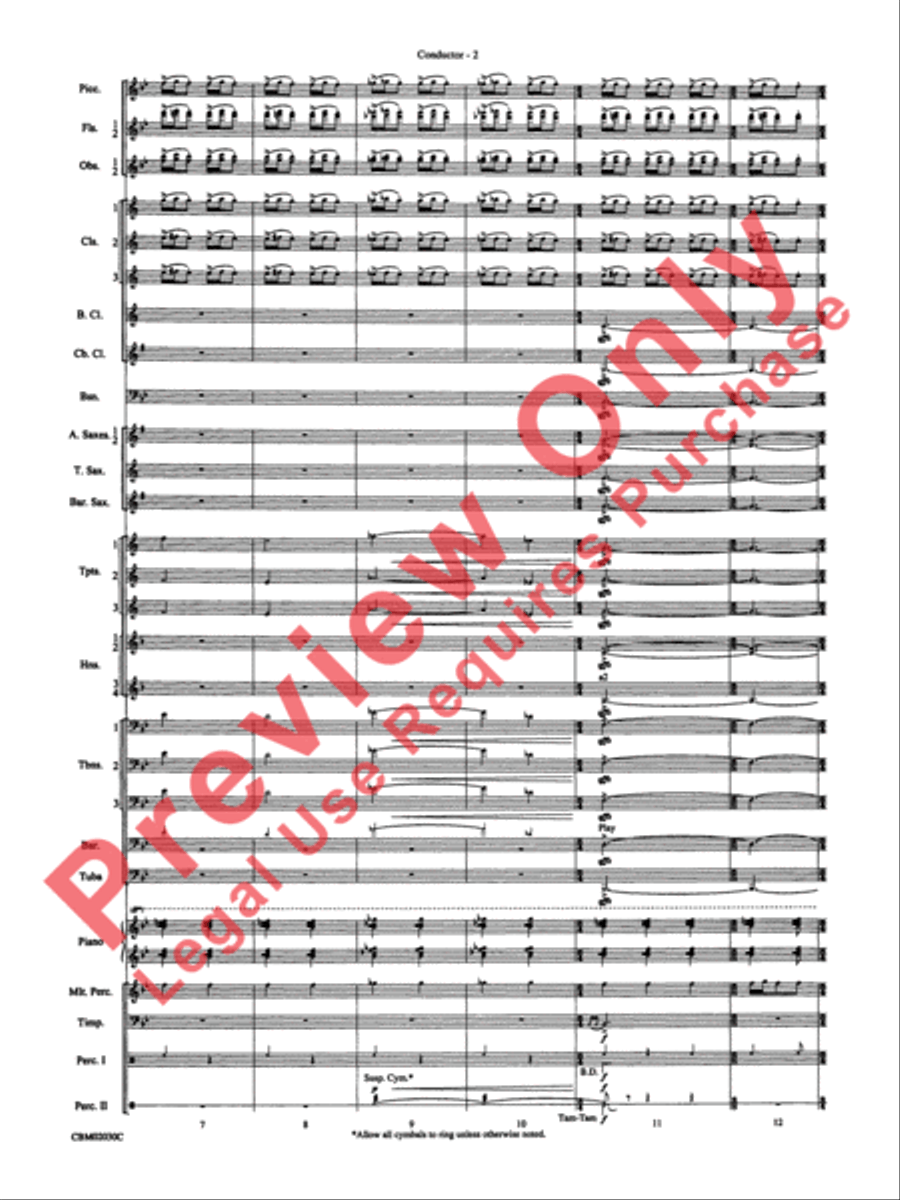 John Williams: Fantasy of Flight (Medley) Concert Band scores gallery preview page 5