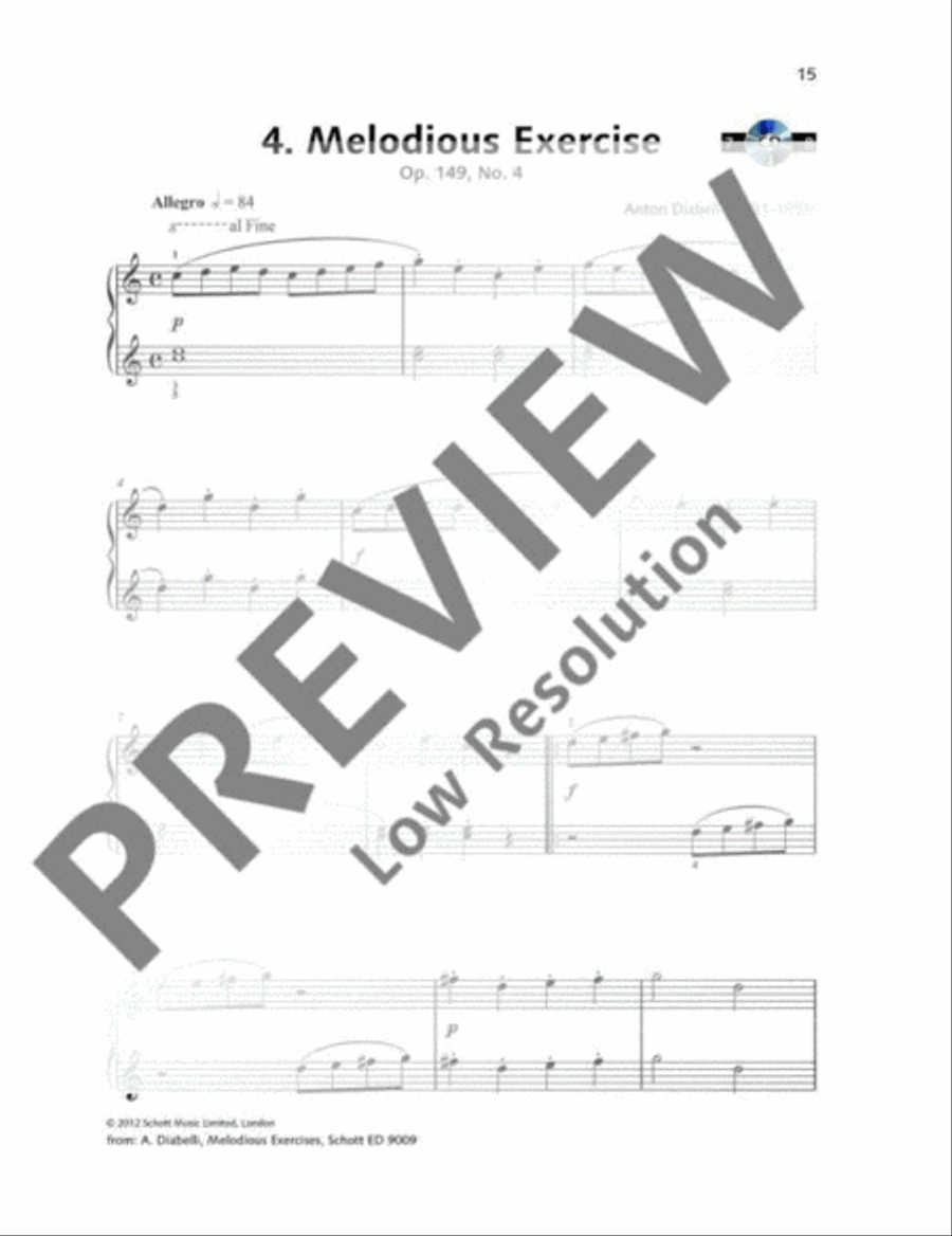 The Classical Piano Method Piano Method scores gallery preview page 16