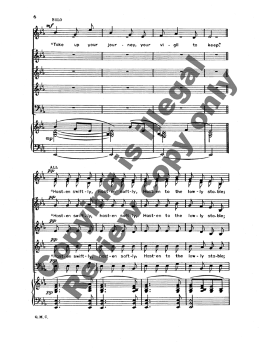 Hasten Swiftly, Hasten Softly SA scores gallery preview page 11