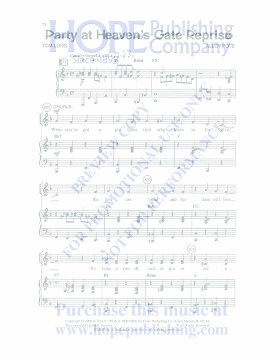 Once Upon a Parable Unison Choir scores gallery preview page 78