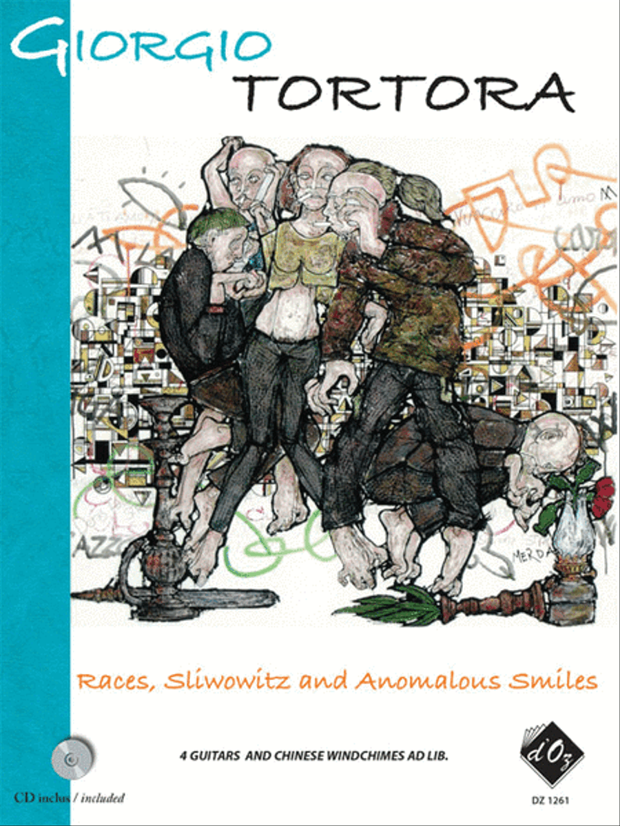 Races, Sliwowitz and Anomalous Smiles (CD inclus) Guitar Ensemble scores gallery preview page 1