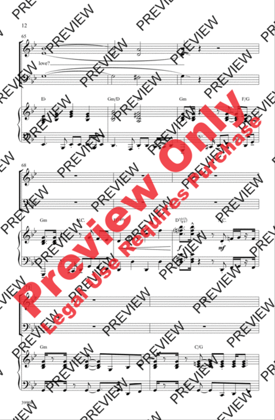 Long Train Runnin' Long Train Runnin' 3-Part scores gallery preview page 12