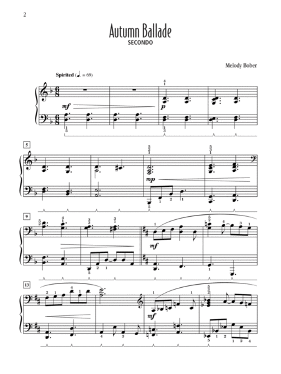 Suite in Season Small Ensemble scores gallery preview page 2