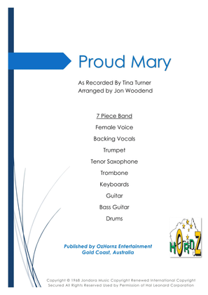 Book cover for Proud Mary