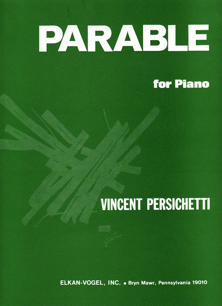 Vincent Persichetti : Parable for Piano