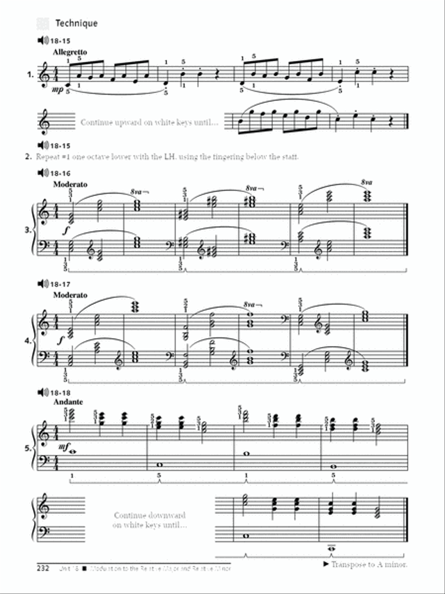 Alfred's Group Piano for Adults Student Book, Book 2 Piano Method scores gallery preview page 13