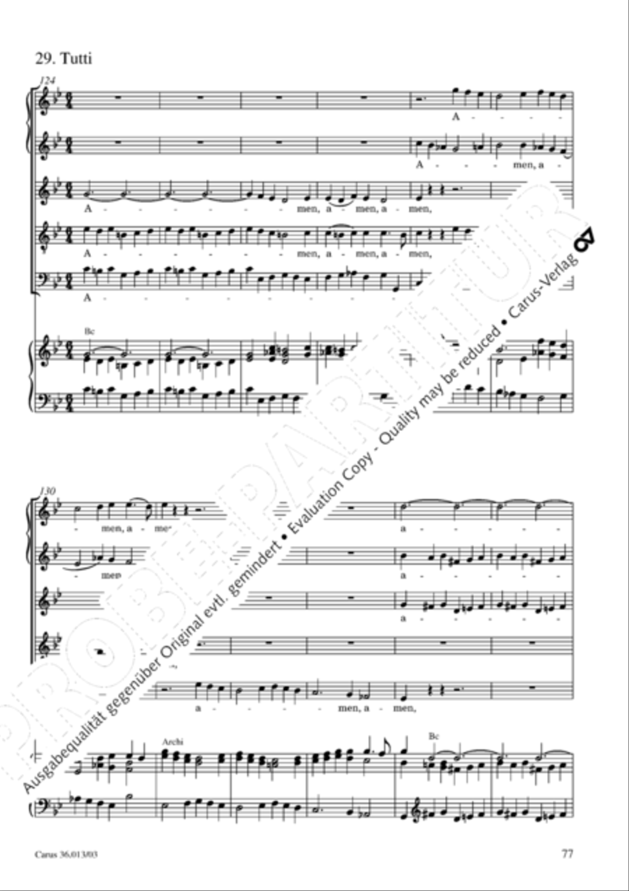 Membra Jesu nostri SSATB scores gallery preview page 78