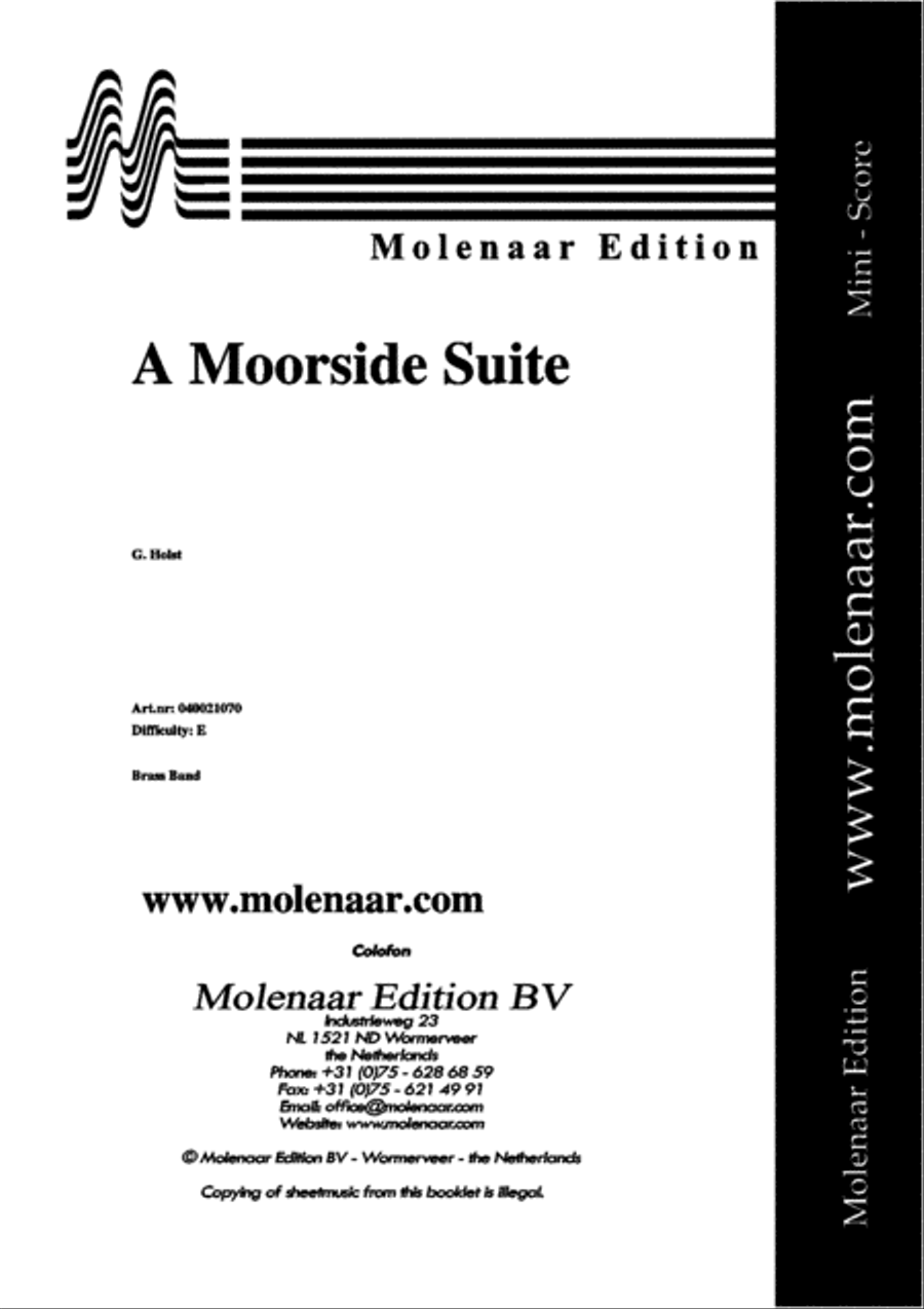 A Moorside Suite Brass Band scores gallery preview page 2
