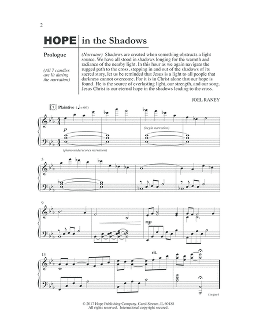 Hope in the Shadows-Score-Digital Download image number null