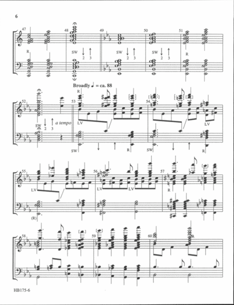 I Heard the Bells on Christmas Day 5-Octaves scores gallery preview page 6