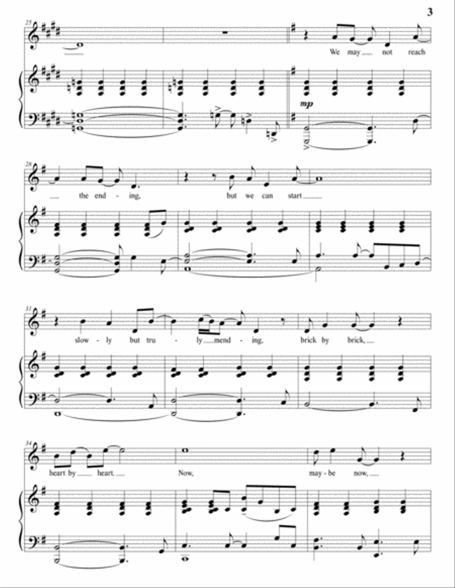 Beautiful City Beautiful City Voice scores gallery preview page 4