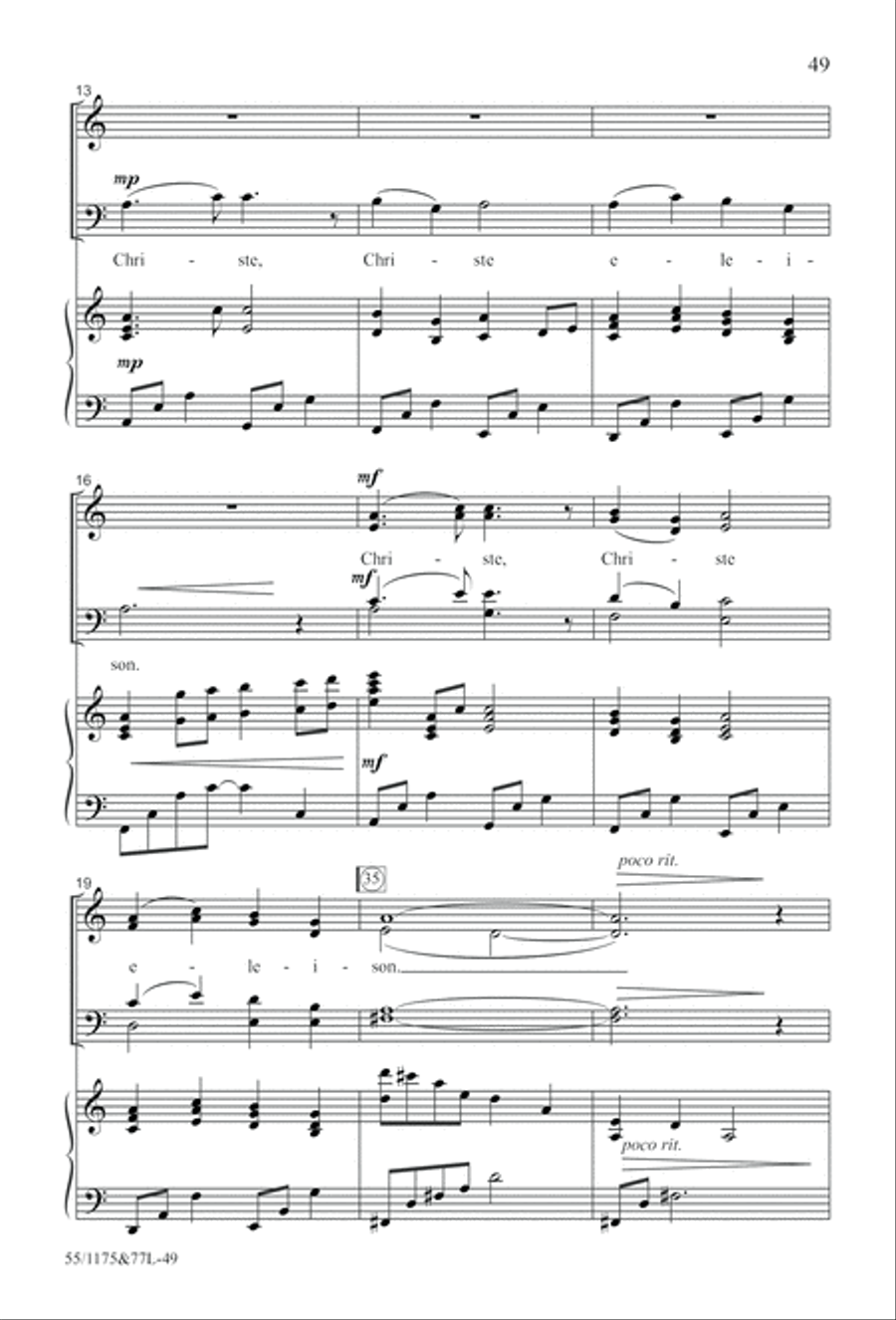 Behold the Lamb! 4-Part scores gallery preview page 50