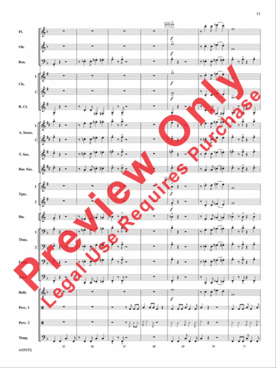 Djembe Laya Concert Band scores gallery preview page 28