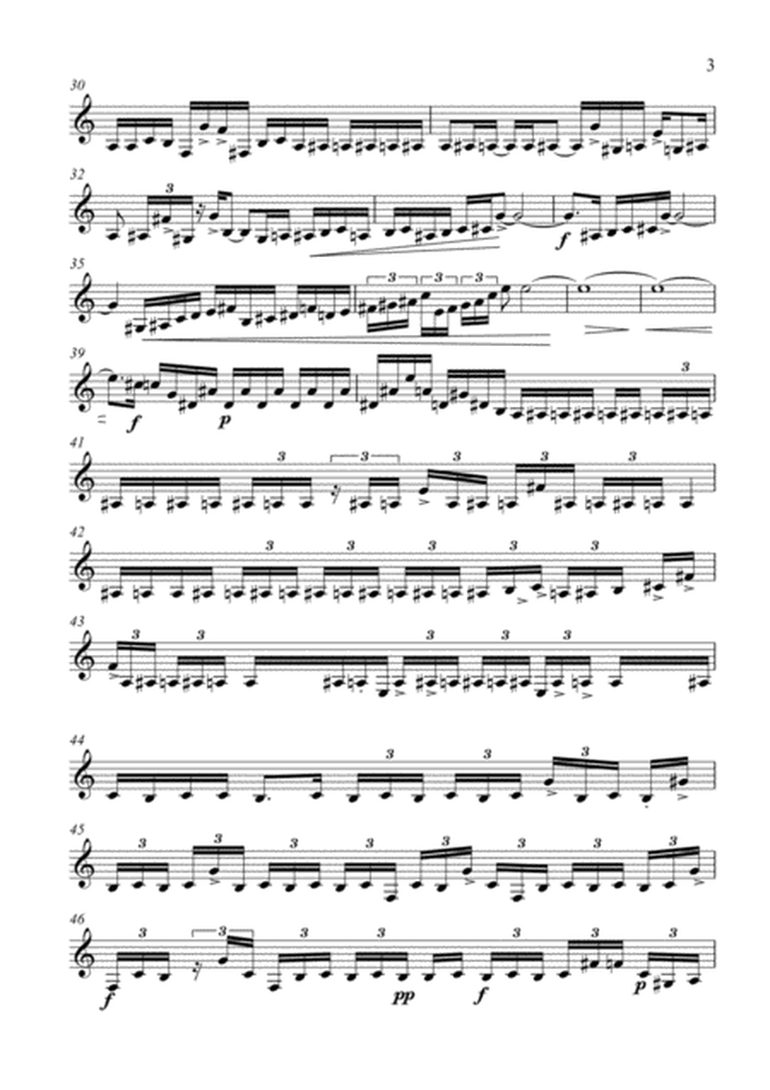 Solo for Clarinet No. 1 "Emmanuel"