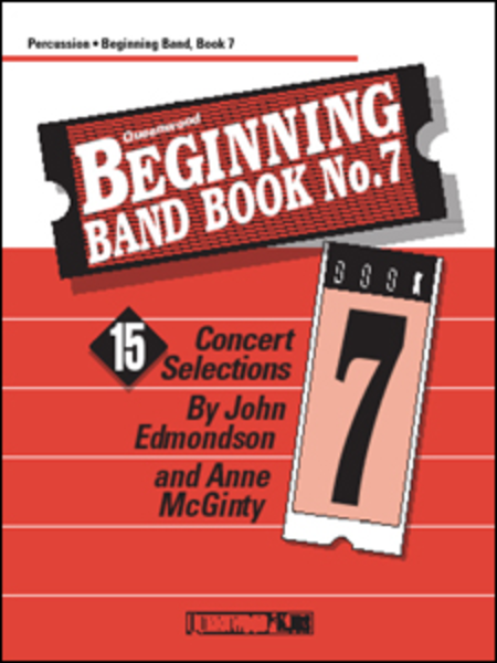 Queenwood Beginning Band Book #7 - Percussion