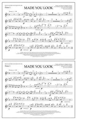 Book cover for Made You Look (arr. Jay Dawson) - Flute 1