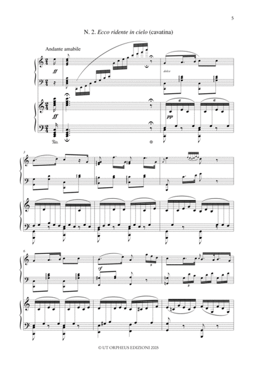 Selected Pieces from "Il Barbiere di Siviglia" transcribed for Harp and Piano by Robert Nicolas Charles Bochsa - Vol. 1