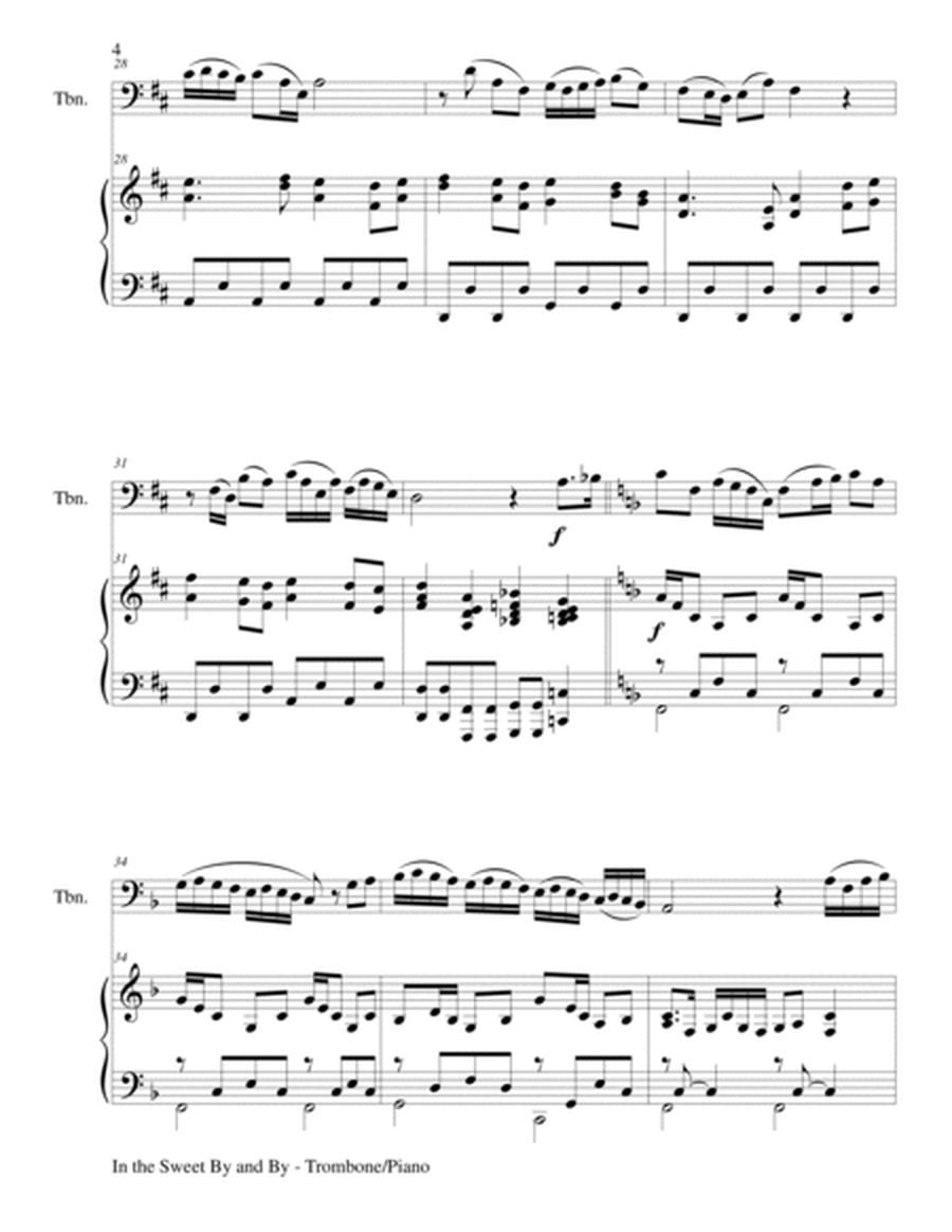 IN THE SWEET BY AND BY (Duet – Trombone and Piano/Score and Parts) image number null