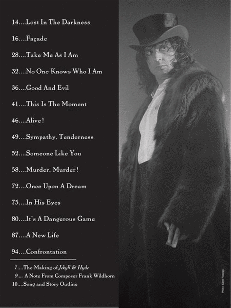 Jekyll & Hyde – The Musical Piano, Vocal, Guitar scores gallery preview page 6