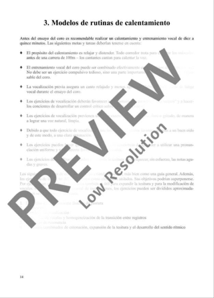 Vocal warm-ups Voice scores gallery preview page 13
