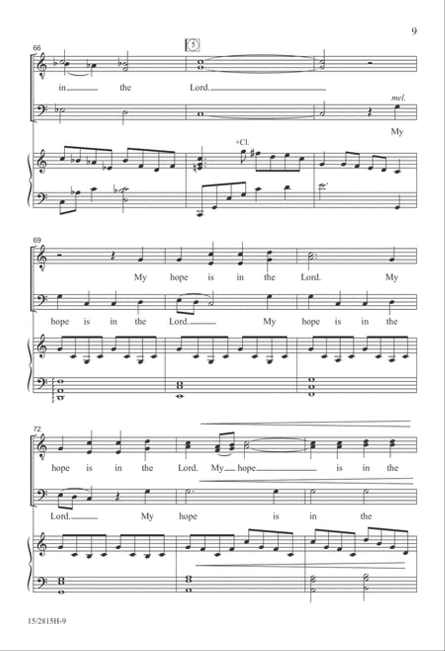 I Will Lift My Eyes TTB scores gallery preview page 10