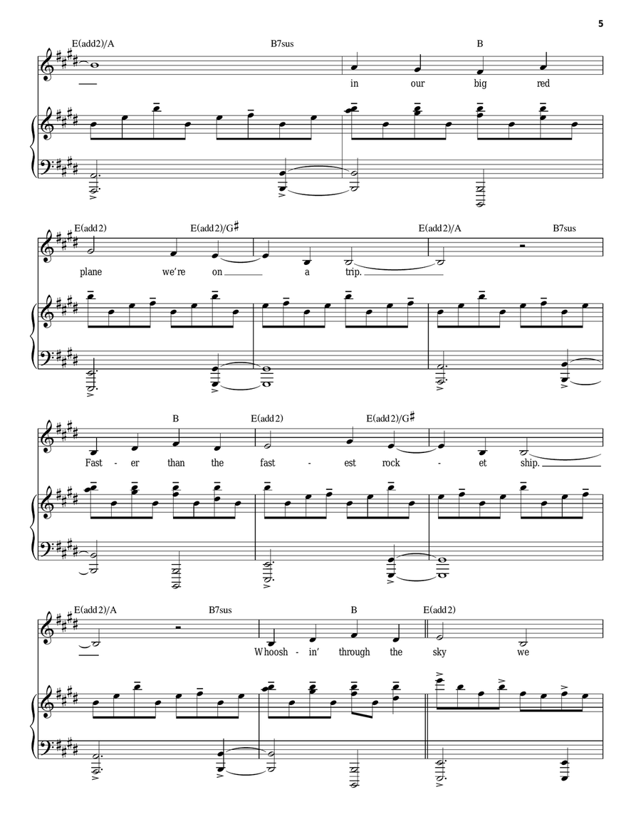 Captain Louie Captain Louie Piano, Vocal, Guitar scores gallery preview page 5