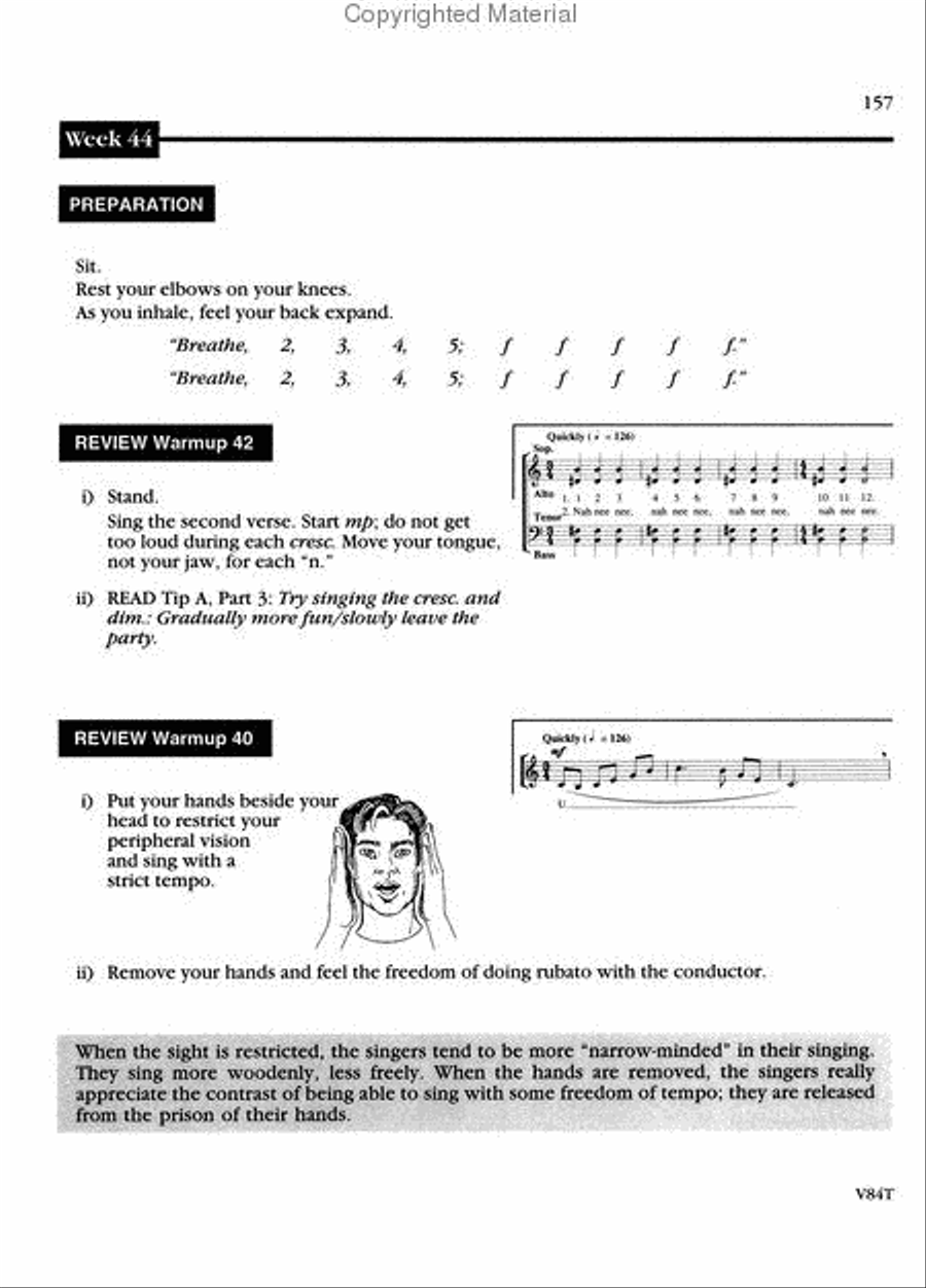 Successful Warmups, Book 2 - Conductor's Edition Choir scores gallery preview page 4