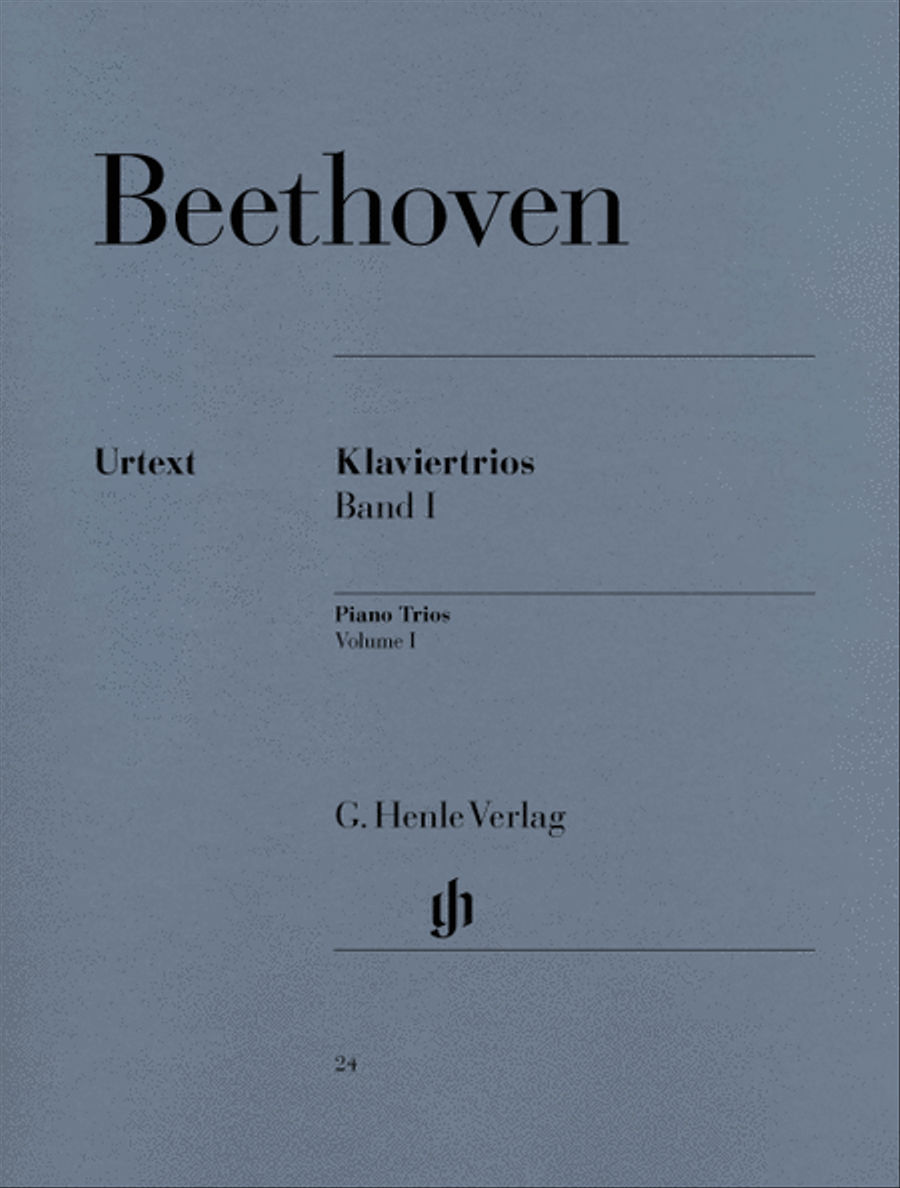 Piano Trios – Volume I Piano Trio scores gallery preview page 1