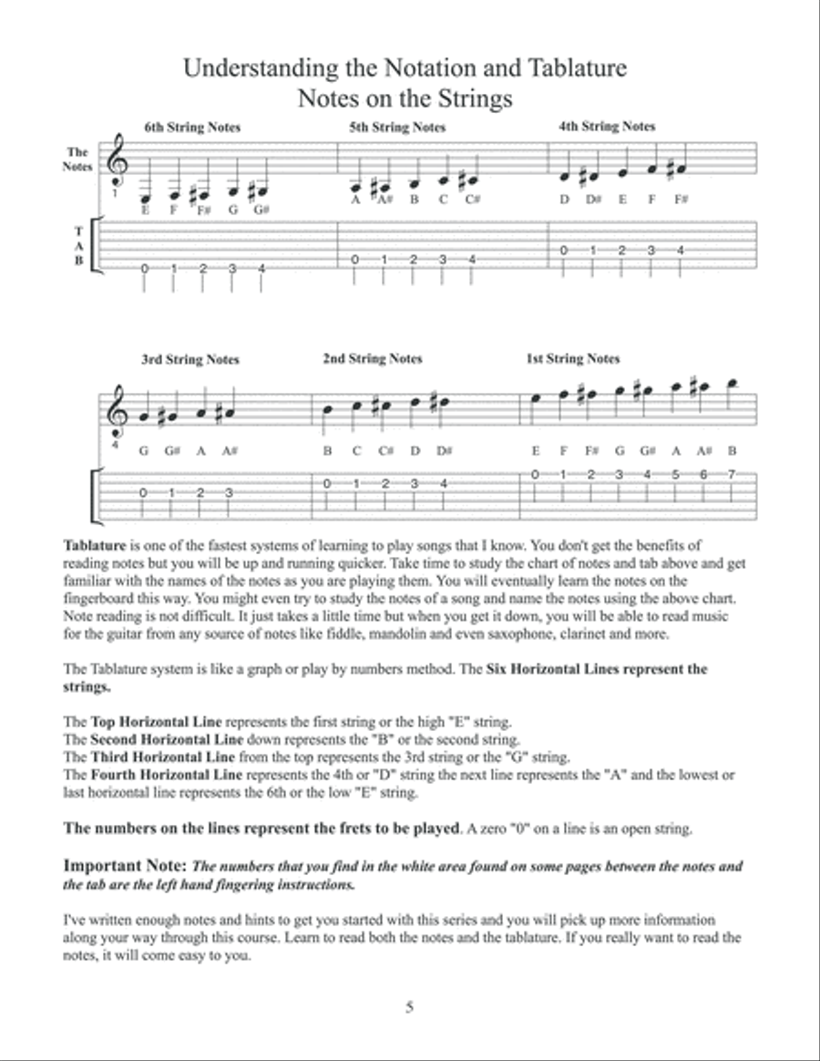 Steve Kaufman's Favorite Traditional Fiddle Tunes Flatpicking Guitar scores gallery preview page 6