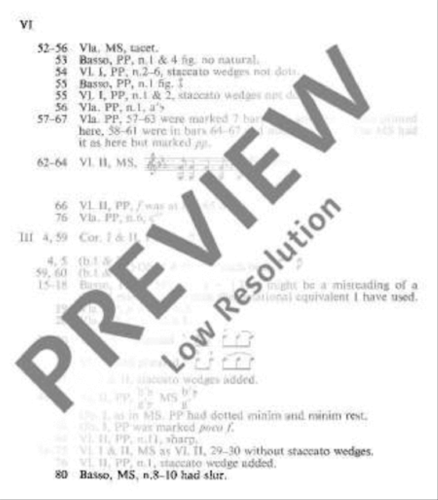 Symphony G minor Orchestra scores gallery preview page 7
