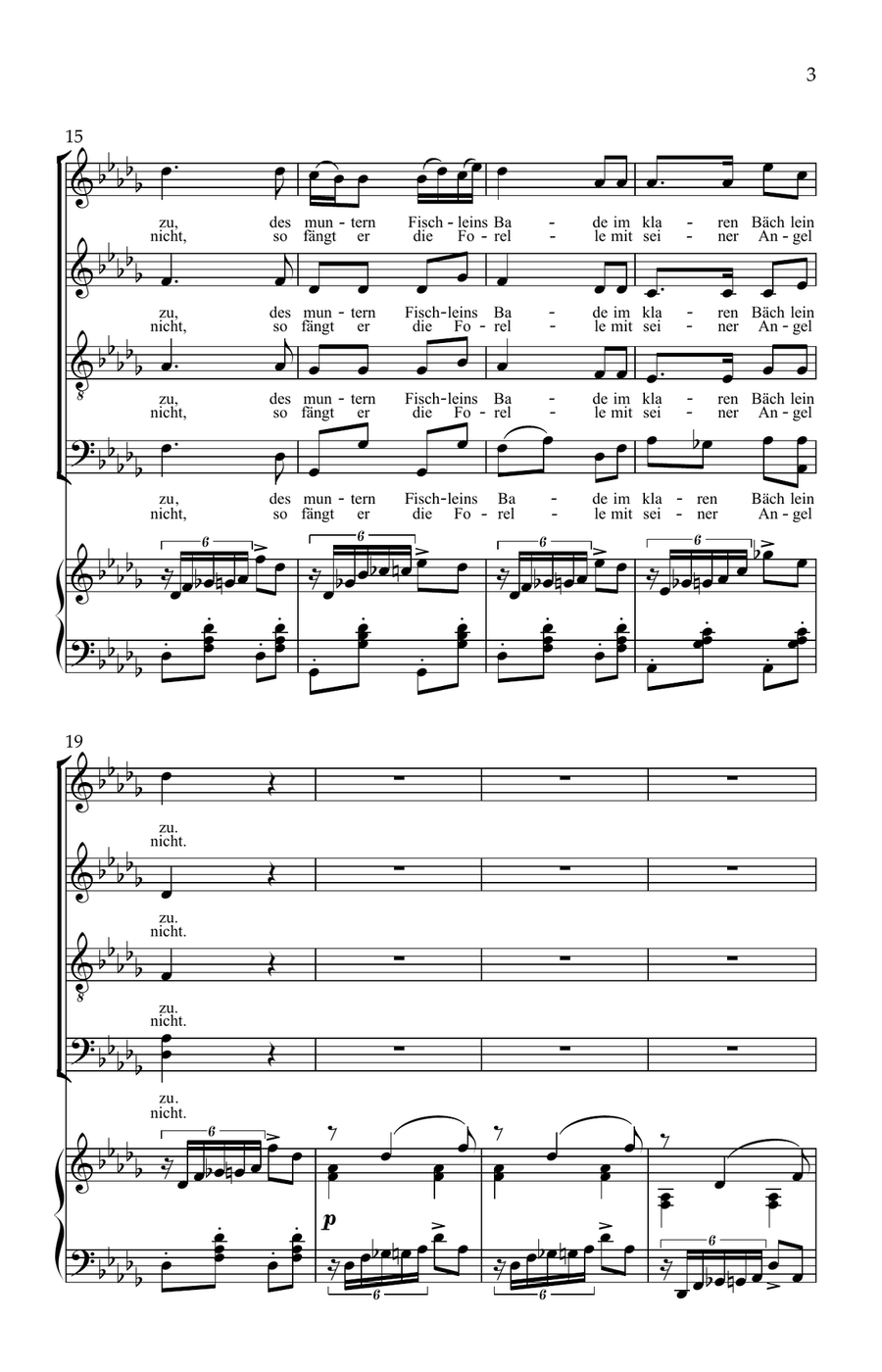 Die Forelle 4-Part scores gallery preview page 5