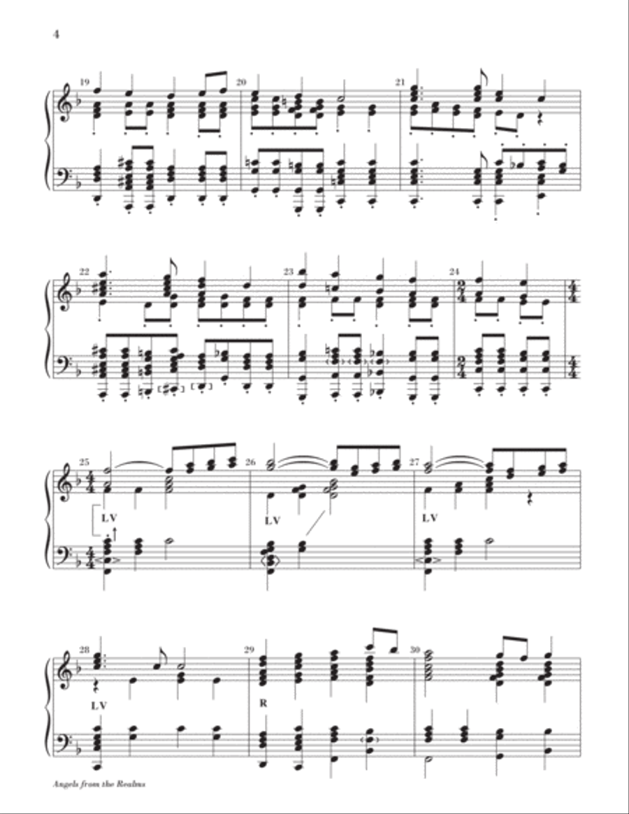 Angels from the Realms 5-Octaves scores gallery preview page 5