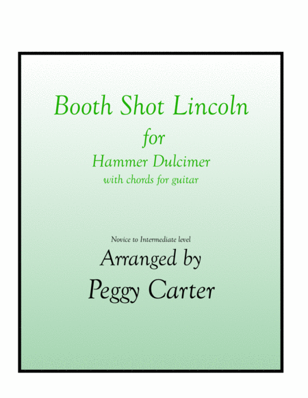Booth Shot Lincoln Hammer Dulcimer Solo image number null