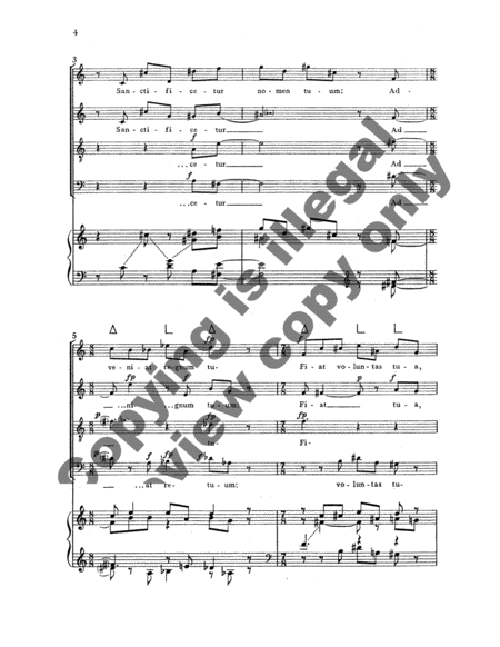 Pater Noster (Score)