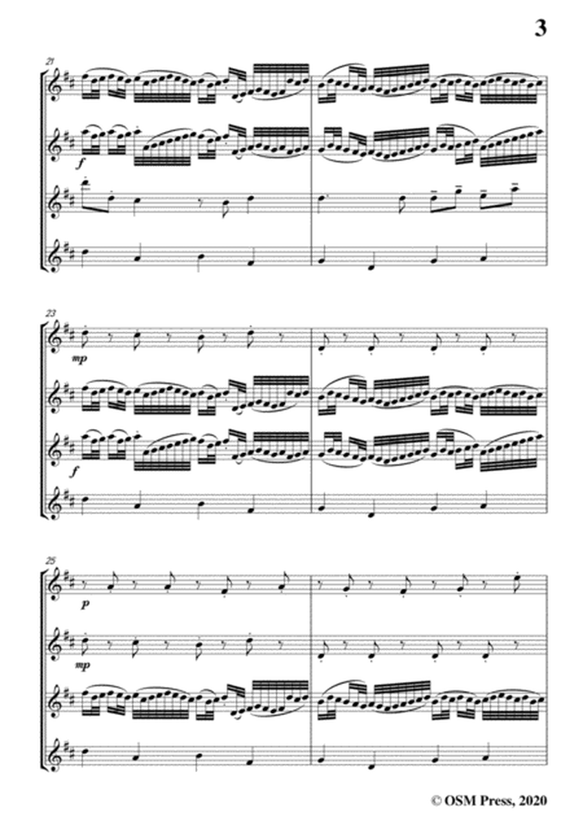 Pachelbel-Canon in D,P.37,No.1,for four Violins