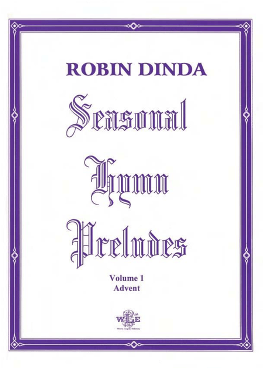 Seasonal Hymn Preludes, Volume 1, Advent, Op. 5 Collection / Songbook scores gallery preview page 1