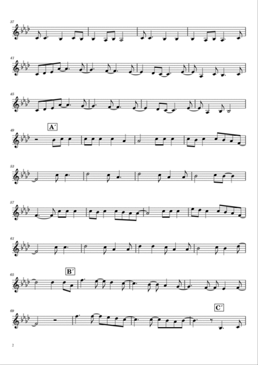 All Of Me Violin Solo scores gallery preview page 2