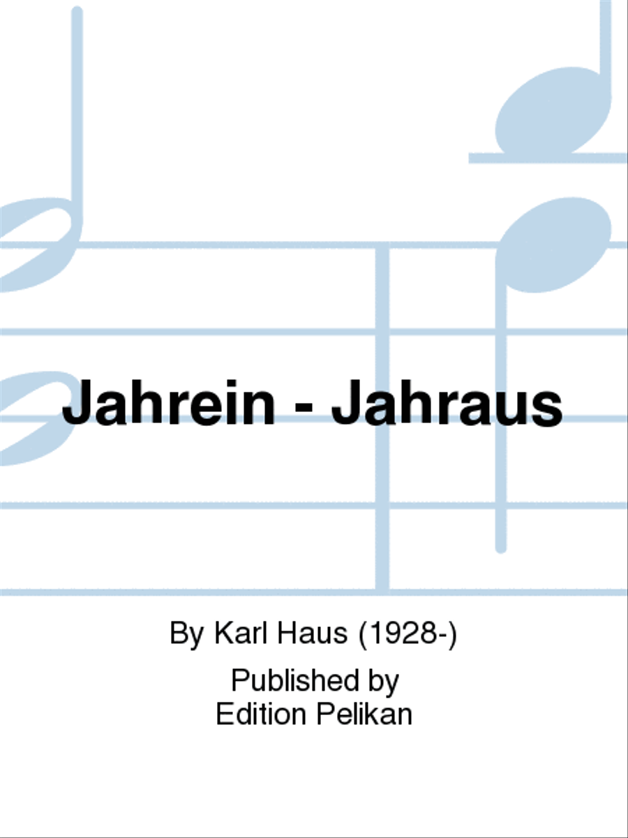 Jahrein - Jahraus Jahrein - Jahraus Children's Choir scores gallery preview page 1
