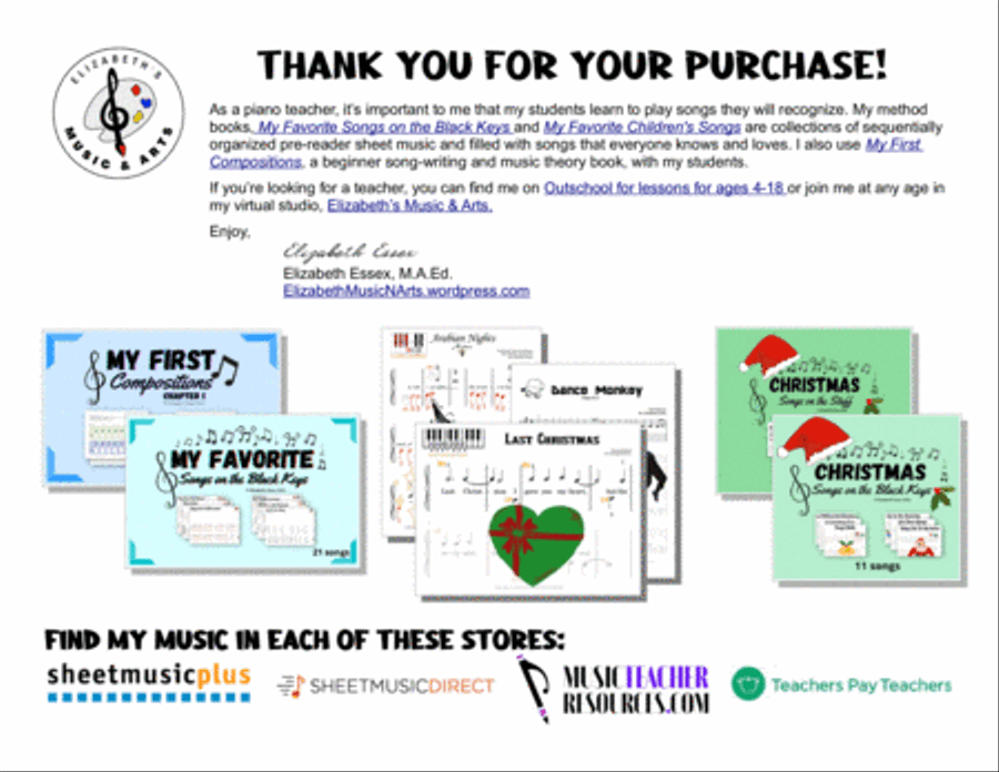 Love Story Easy Piano scores gallery preview page 4
