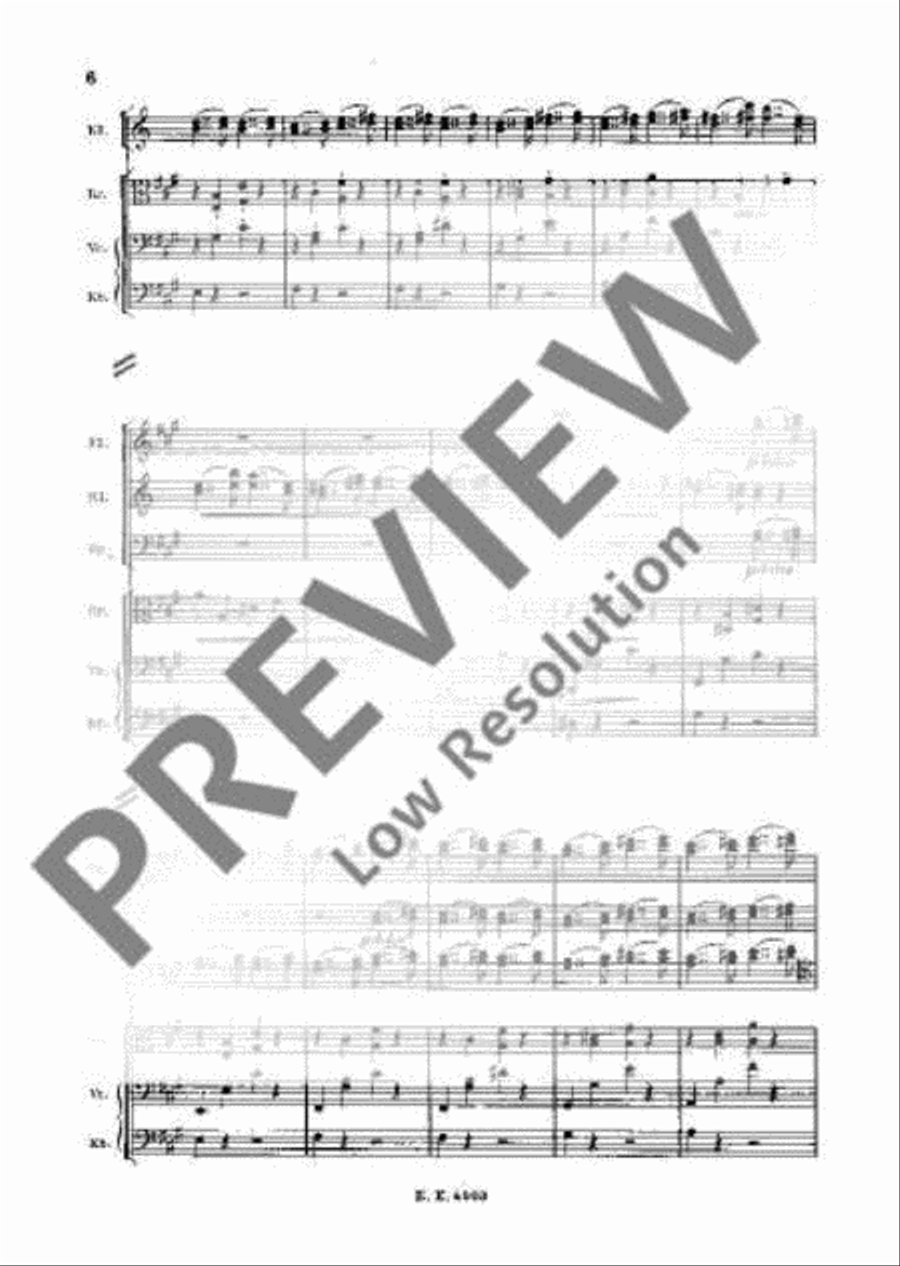 Serenade for Orchestra A major Orchestra scores gallery preview page 15