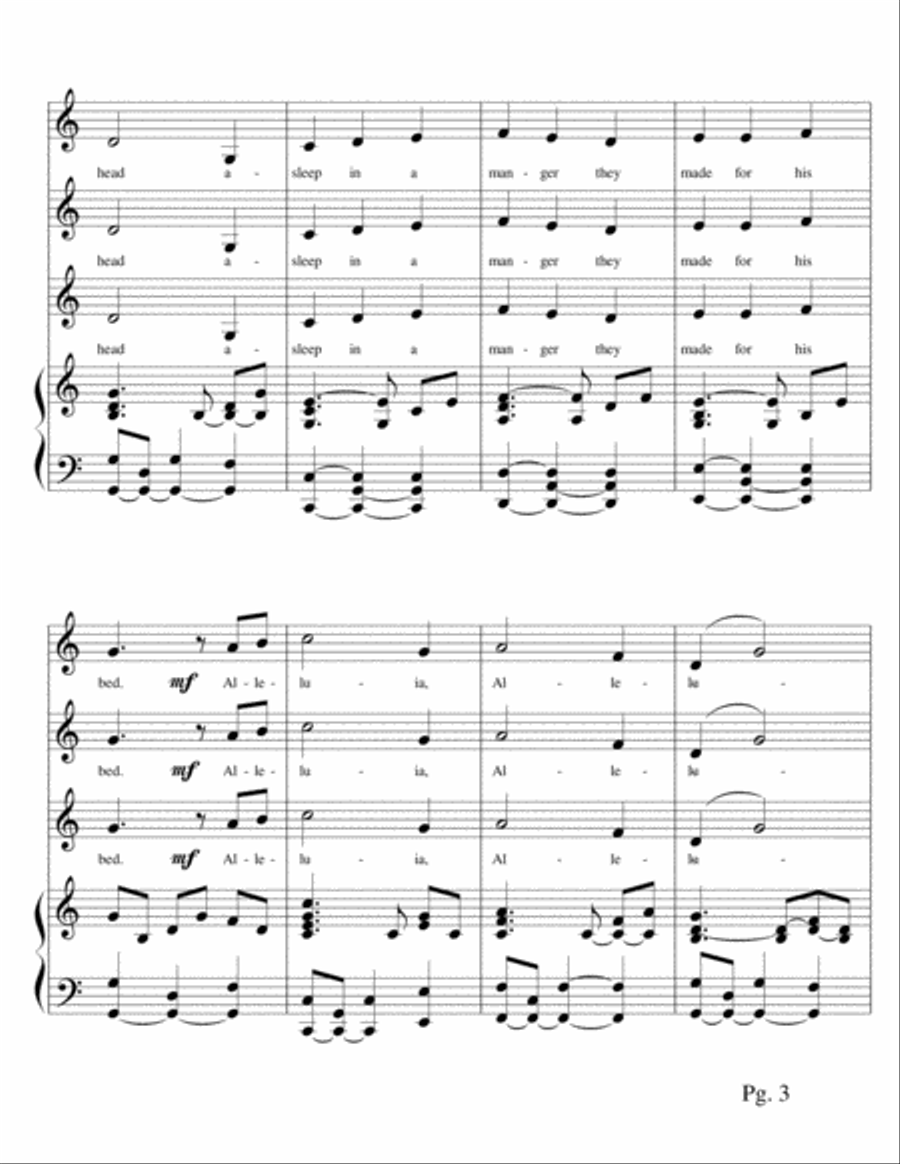 The First Christmas Song The First Christmas Song SAT scores gallery preview page 4