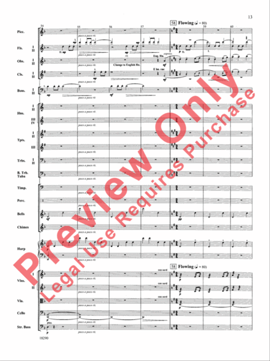 Glorious Sounds of Christmas Full Orchestra scores gallery preview page 14