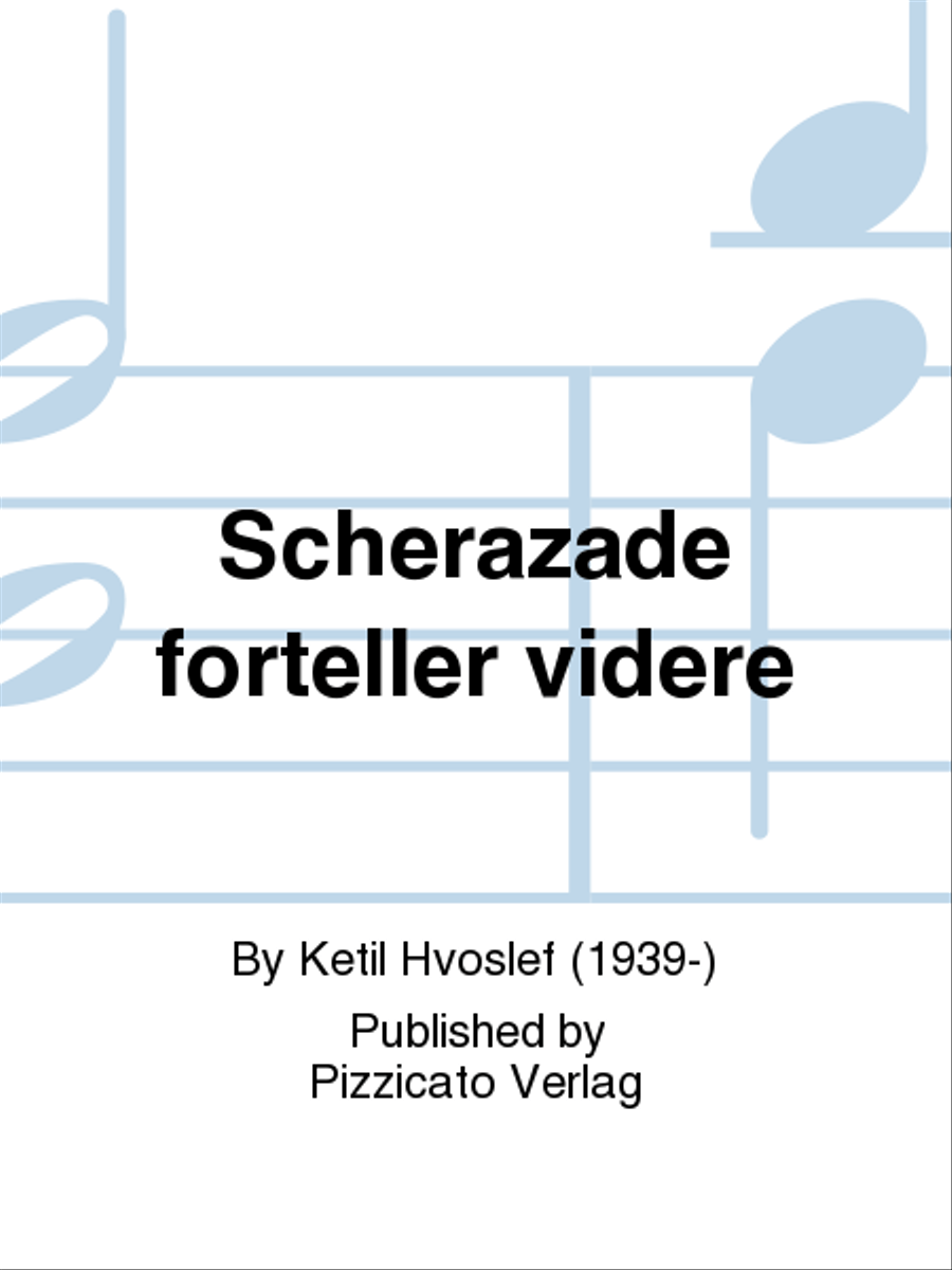 Scherazade forteller videre School and Community scores gallery preview page 1