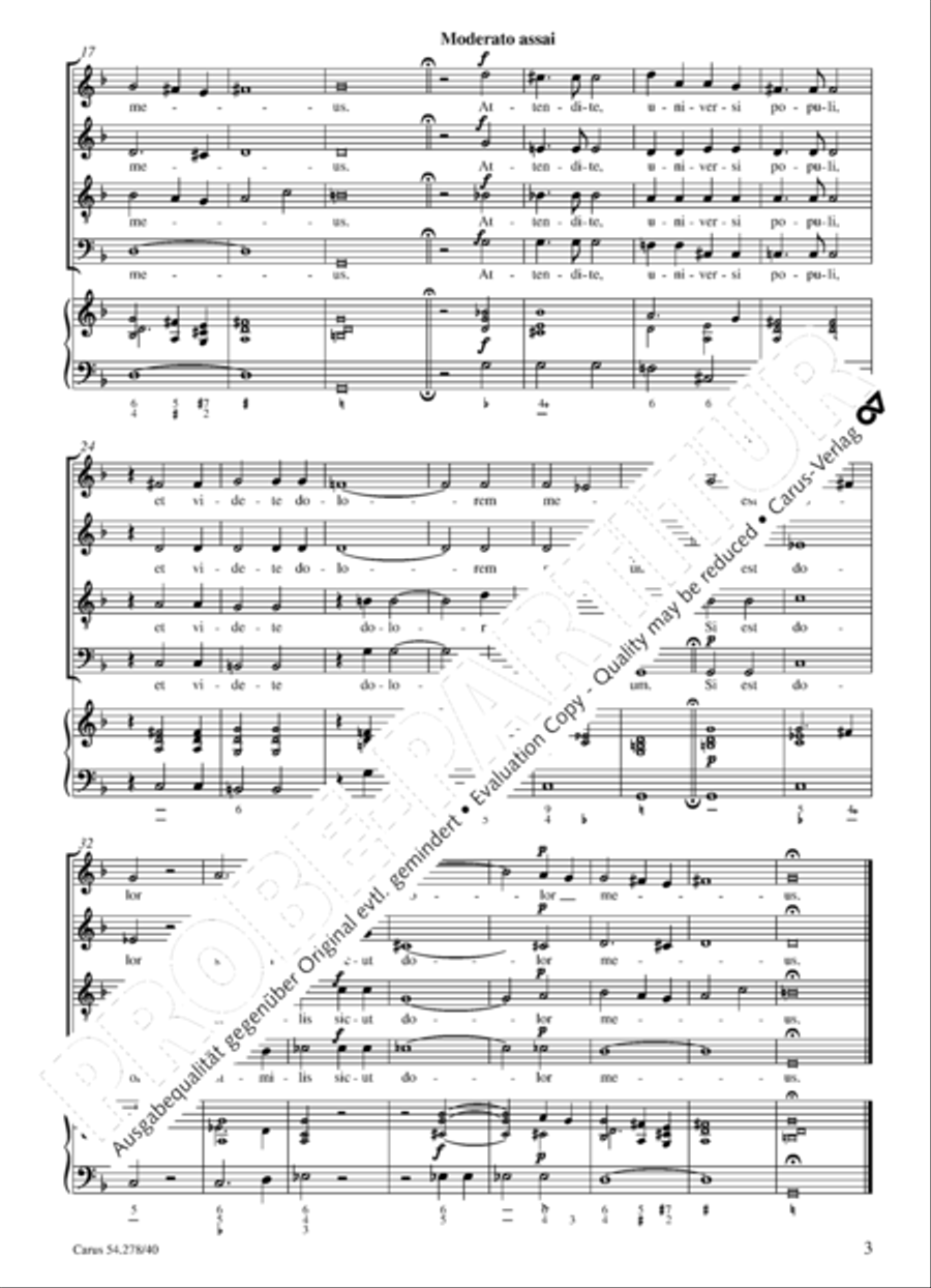 O vos omnes, Astiterunt reges terrae Score scores gallery preview page 2